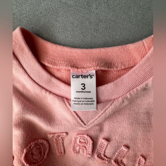 Carter’s - Pink hombre sweater - 3 Months - Picture 3 of 3